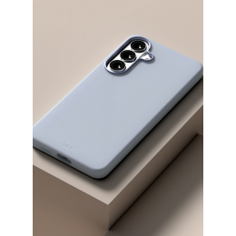 Чехол защитный VLP Aster Pro Case с MagSafe Для Samsung Galaxy S26 Plus, голубой